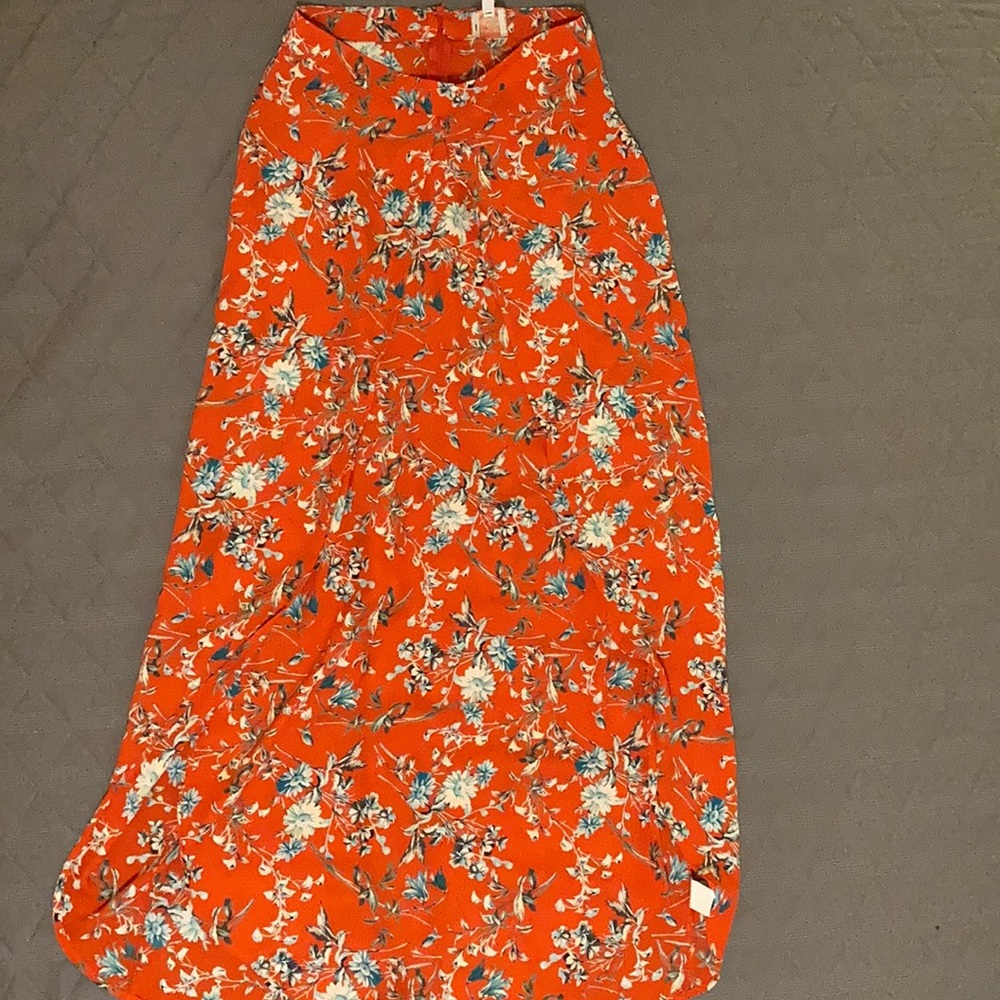 Gianni Bini floral print maxi skirt